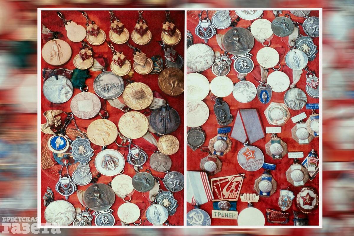 Польские и советские награды Николая Васильевича Дранько.