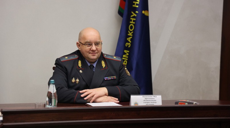 Начальник УВД Брестского облисполкома Олег Шуляковский