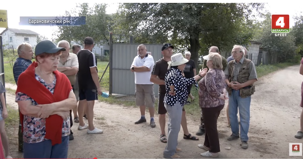 Местные дачники деревни Альбинки Барановичского района.