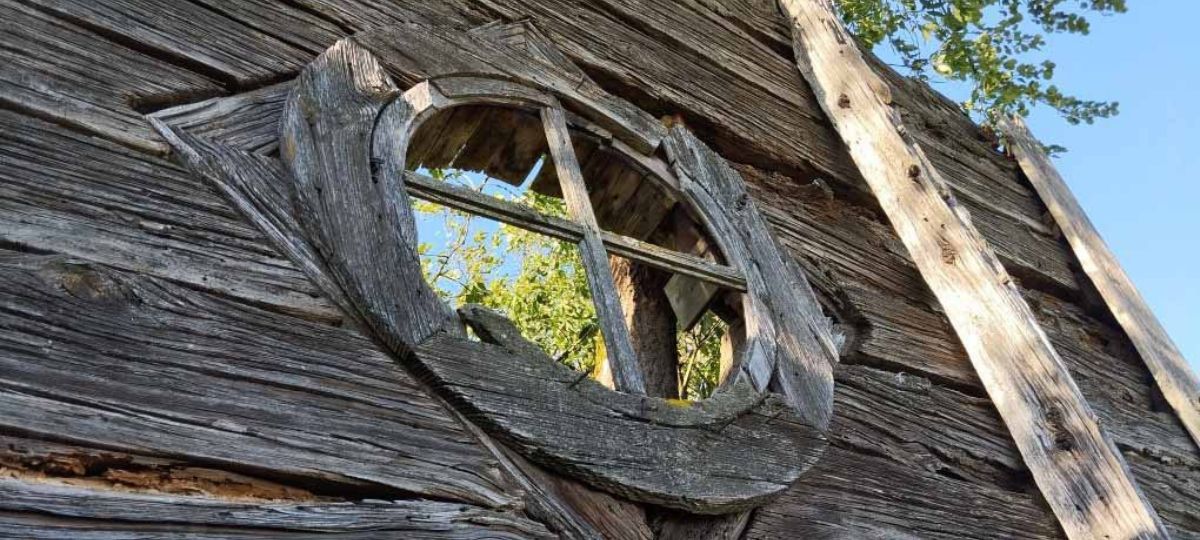 Церковь Колонтаи, Волковыск, снос, руины