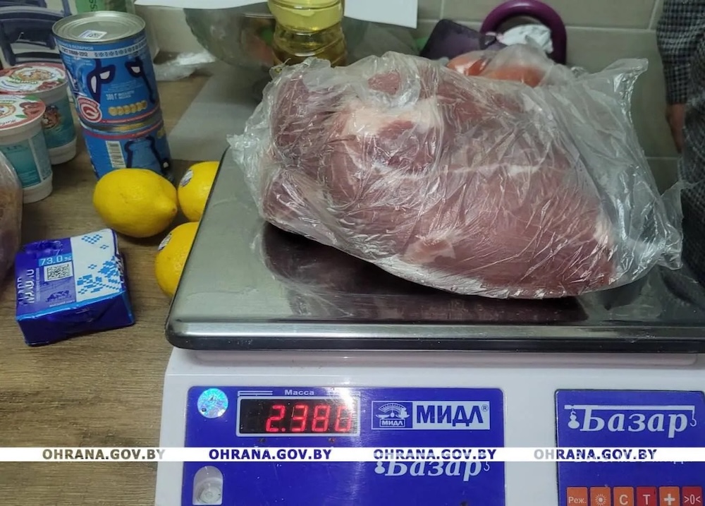 Украденные продукты.