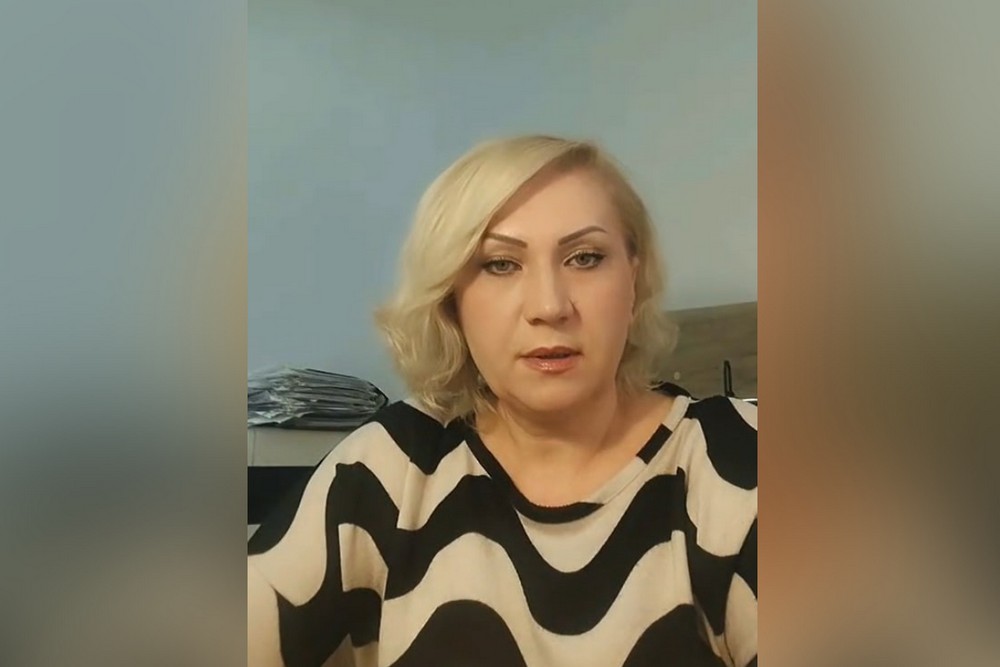 Светлана Супрунюк, мама Егора. Скриншот видео