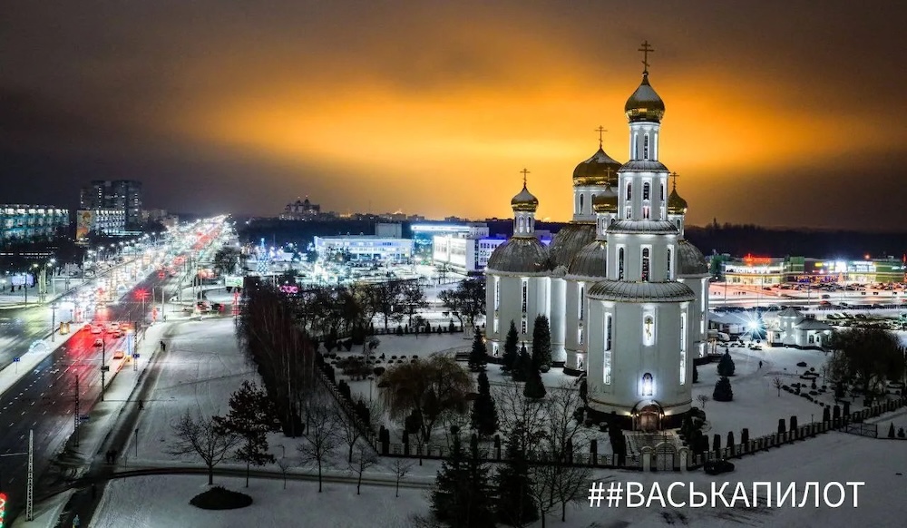 Московская и Свято-Воскресенский собор в Бресте. 