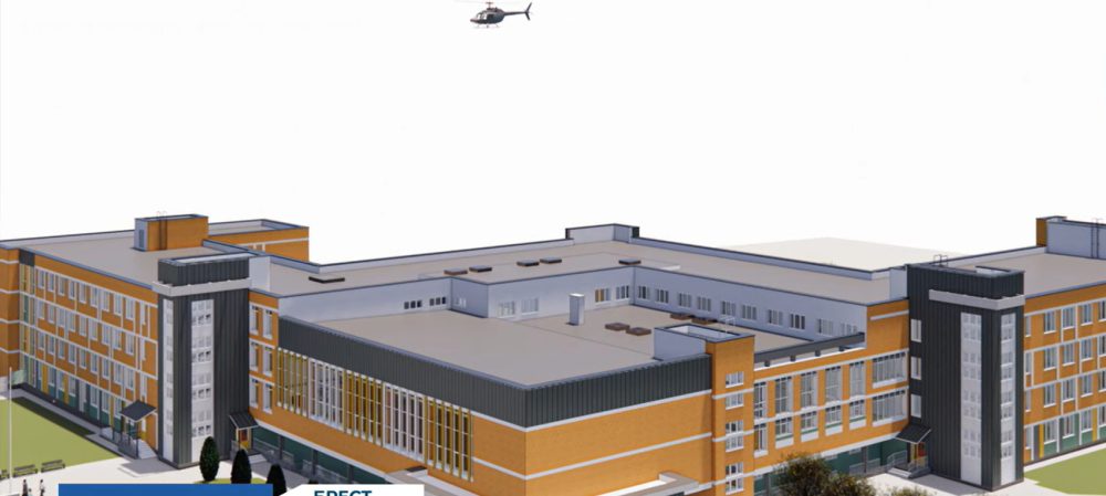 Проект новой школы на 1 020 мест в ЮЗМР-5 Бреста