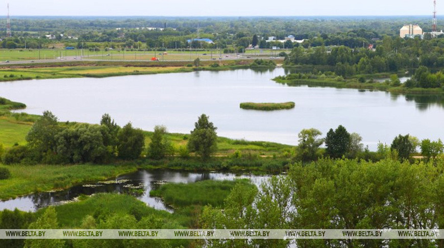 Новое место отдыха около реки Мухавец в Бресте