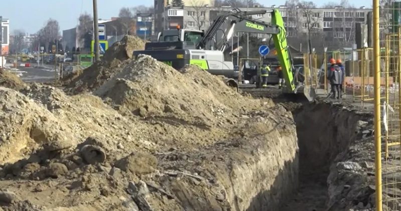 Ремонт улицы Брестской в Пинске. Иллюстративное фото