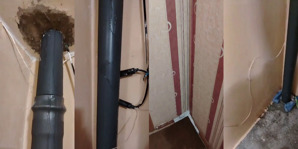 протечка воды в квартире 