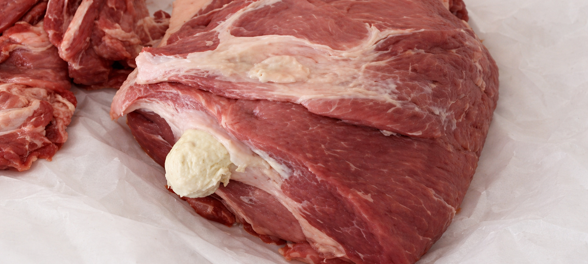 мясо с абцессом