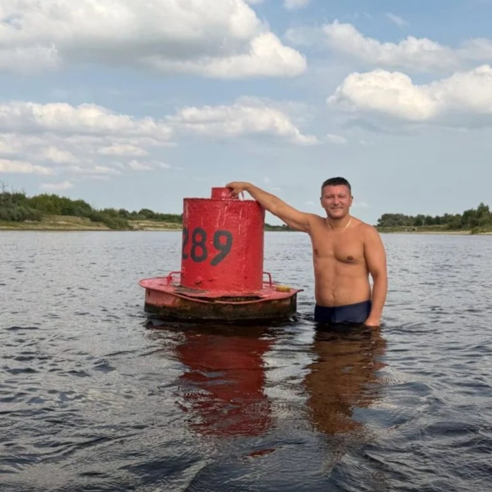обмелевшая река 