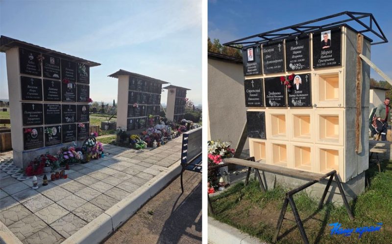 В Барановичах расширяют колумбарий. Фото: «Наш край»